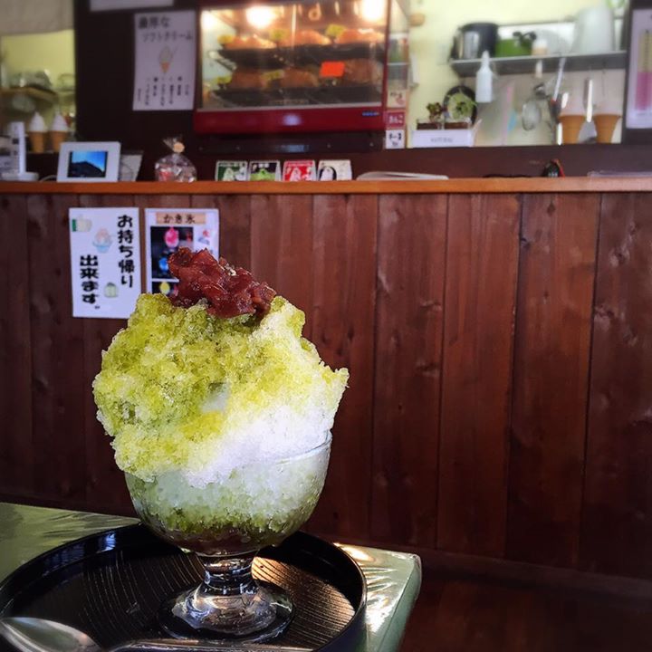 升田屋（マスダヤ）&nbsp;かき氷・フラッペ&nbsp;宇治金時のかき氷