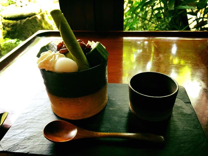 FUJIYA GOHONJIN（藤屋御本陣 フジヤゴホンジン）&nbsp;パフェ・サンデー&nbsp;緑翠