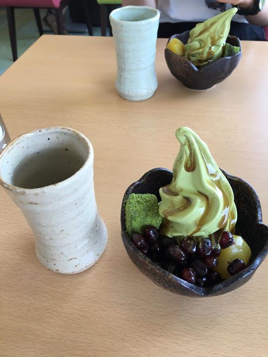 お茶元みはら胡蝶庵（コチョウアン）&nbsp;パフェ・サンデー&nbsp;抹茶黒蜜パフェ