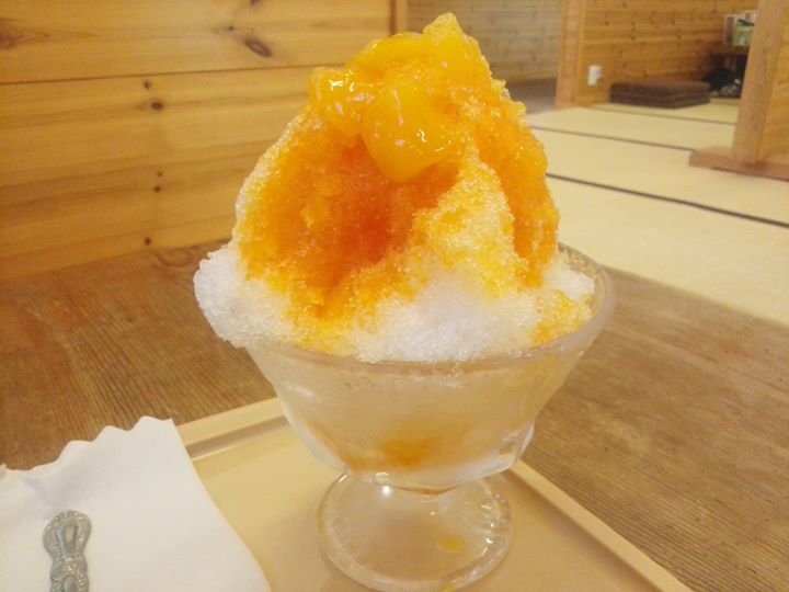 地蔵温泉 十福の湯(ジップクノユ) かき氷・フラッペ 十福夏氷マンゴー