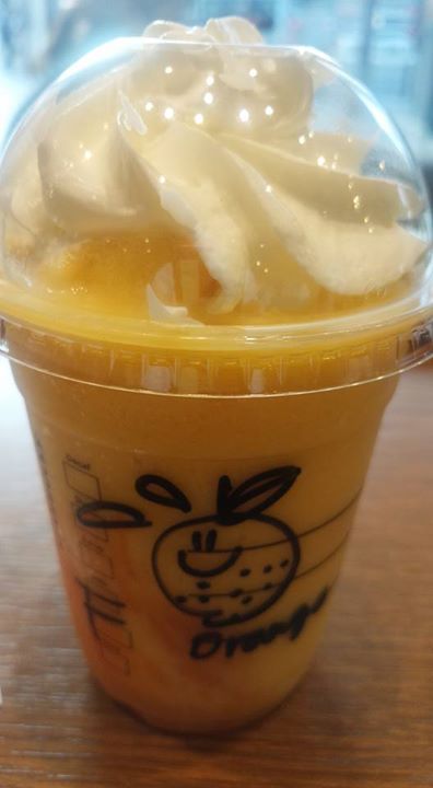 スターバックス コーヒー ジャパン(Starbucks Coffee Japan) ドリンク クラッシュオレンジフランペチーノ