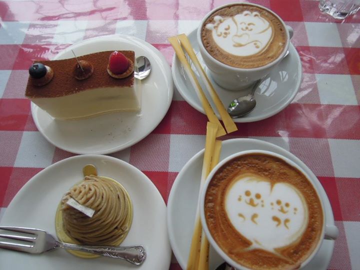 ティーラウンジ りりかる ケーキ・タルト,ドリンク モンブラン他