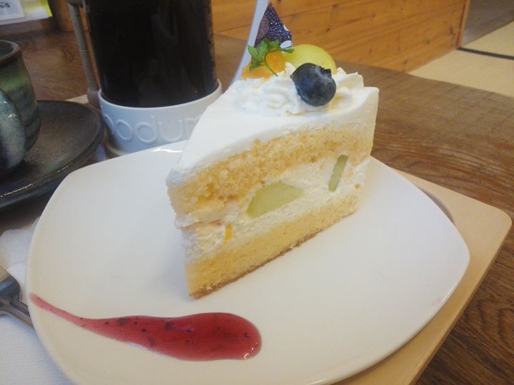 地蔵温泉 十福の湯（ジップクノユ）&nbsp;ケーキ・タルト&nbsp;季節のフルーツショート