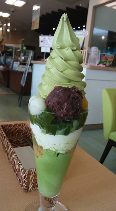 お茶元みはら胡蝶庵（コチョウアン）&nbsp;パフェ・サンデー&nbsp;抹茶パフェ