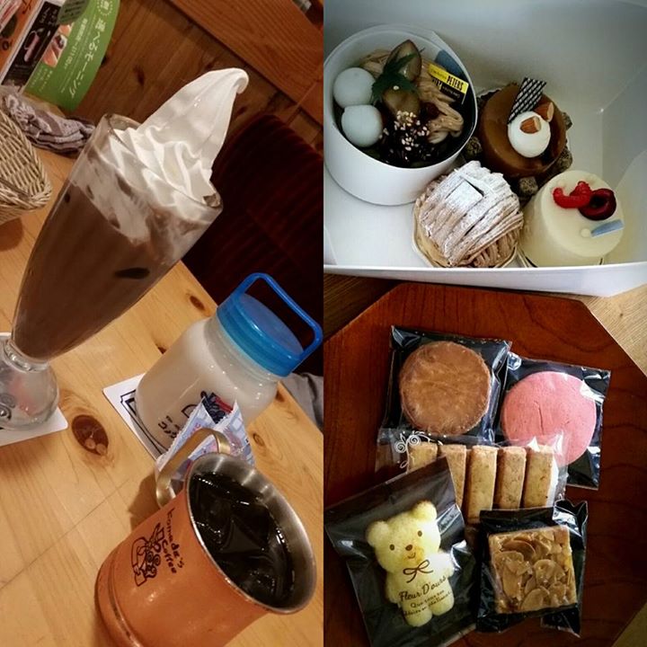 コメダ珈琲店(コメダコーヒーテン) ドリンク,ケーキ・タルト,クッキー ジェリコ、ピータースのケーキとクッキー