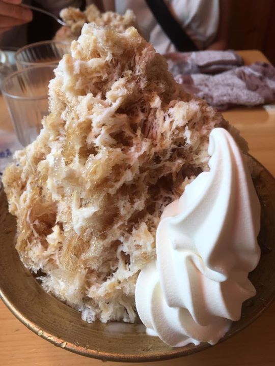 コメダ珈琲店(コメダコーヒーテン) かき氷・フラッペ かき氷コーヒー(ソフトクリームと練乳コーヒーゼリー入り)