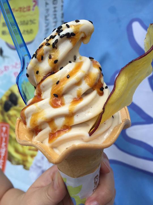 芋屋十兵衛(イモヤジュウベイ) アイス・ジェラート 芋蜜ソフトクリーム
