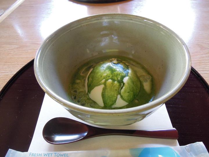 豪商の館 田中本家博物館 お休み処 龍潜(リョウセン) その他スイーツ 抹茶のアフォガード