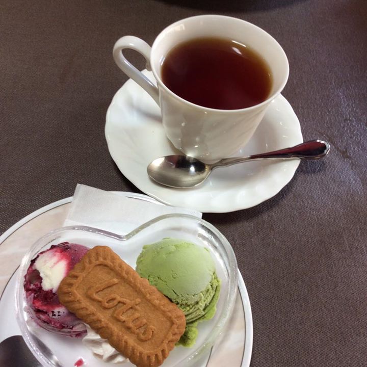 グランメール 末広（スエヒロ）&nbsp;アイス・ジェラート&nbsp;食後のドリンクデザートセット（アイス2種）
