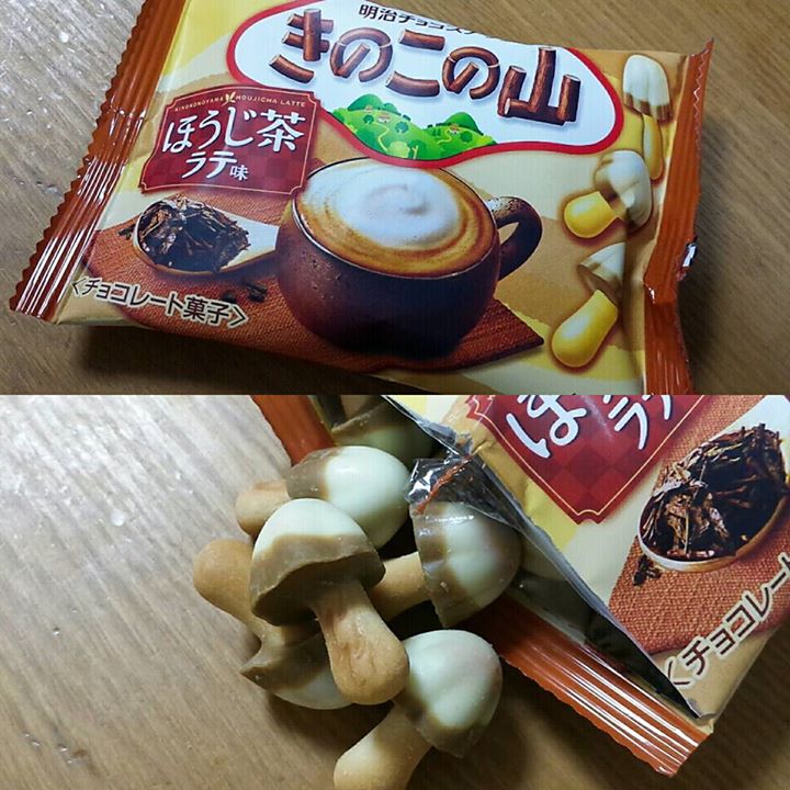 ファミリーマート（FamilyMart）&nbsp;お菓子,大福&nbsp;きのこの山 ほうじ茶ラテ味、食べっ子水族館、バナナチョコ大福