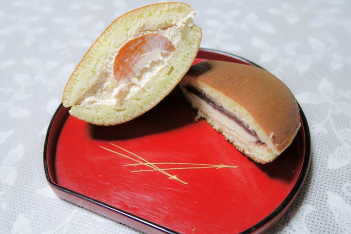 オカエリカフェ（ocaeri cafe）&nbsp;どら焼き&nbsp;あんず生どらやき、あんバターどら焼き
