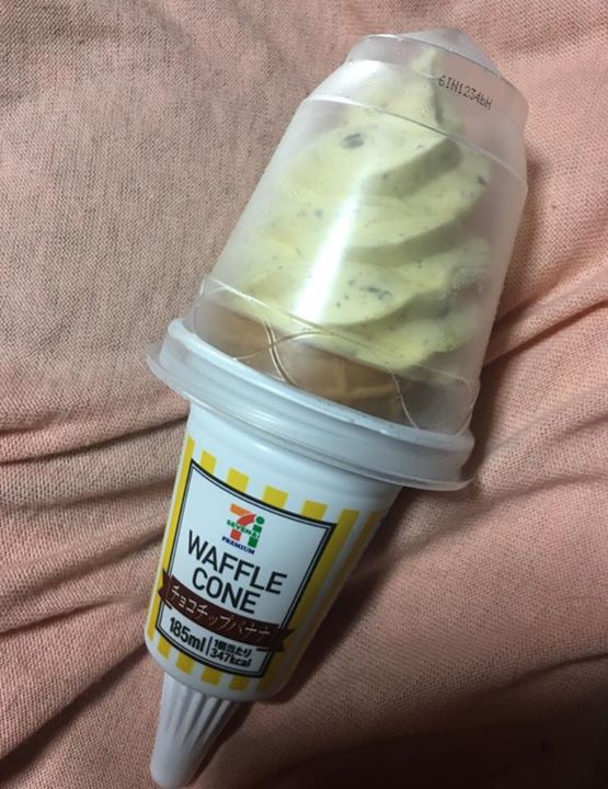 セブンイレブン アイス・ジェラート チョコチップバナナ