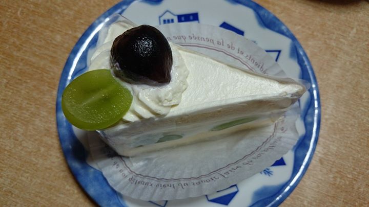 さいとう菓子工房 ケーキ・タルト シャインマスカットのケーキ