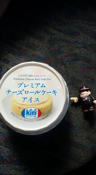 ローソン(LAWSON) アイス・ジェラート kiri プレミアム チーズロールケーキアイス