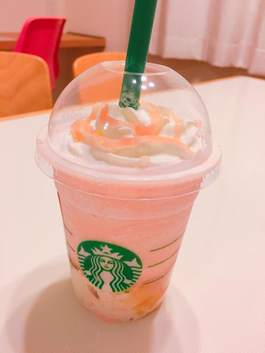 スターバックス コーヒー ジャパン(Starbucks Coffee Japan) ドリンク ネクタリンピーチクリームフラペチーノ