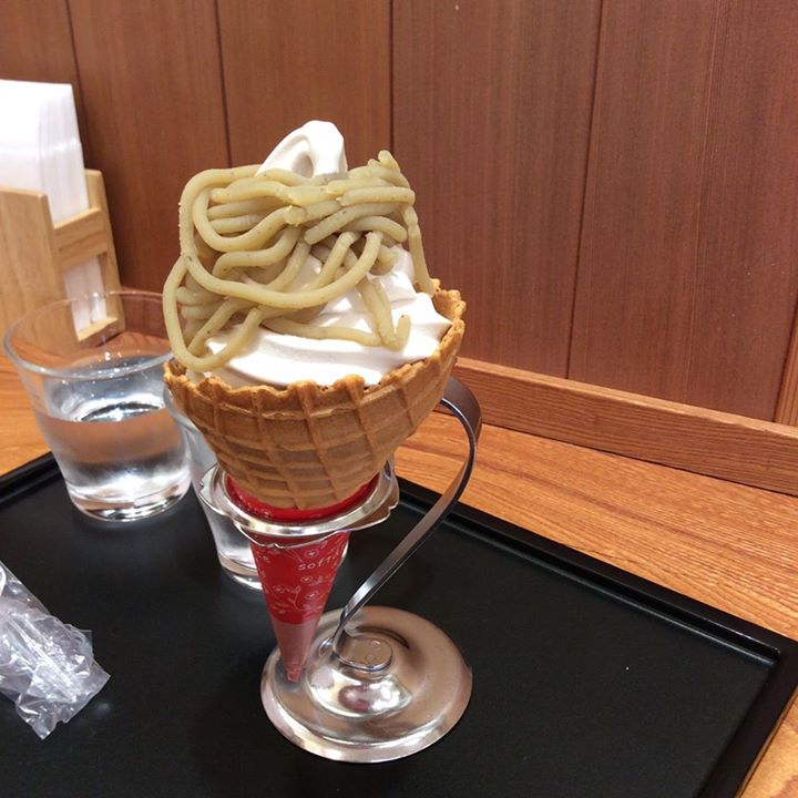 桜井甘精堂(サクライカンセイドウ) アイス・ジェラート モンブランソフト