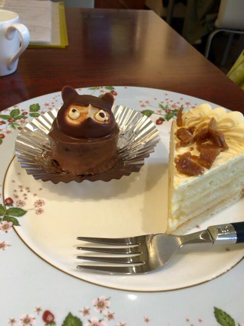 パティスリー・オー・スガ ケーキ・タルト たぬきのケーキ他