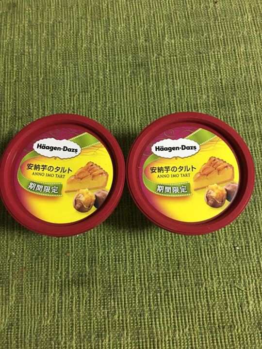 スーパー・コンビニ・その他&nbsp;アイス・ジェラート&nbsp;ハーゲンダッツ 安納芋のタルト