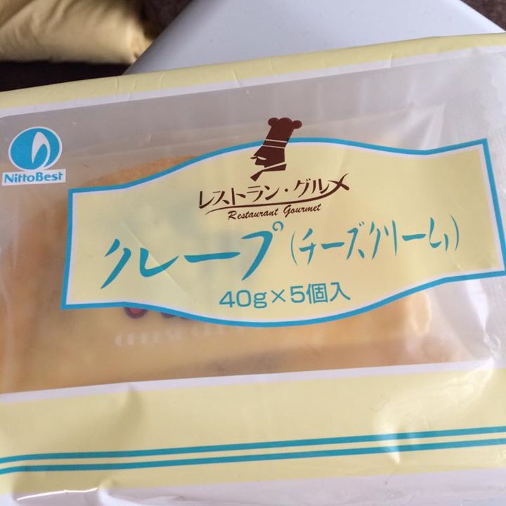 ツルヤ(スーパーマーケット TSURUYA) アイス・ジェラート クレープ(チーズクリーム)