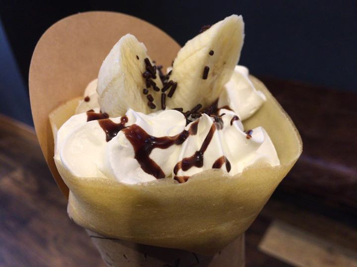 Vege Sweets Cafe CHILL OUT&SOFT CREAM畑(チルアウト アンド ソフトクリーム ハタケ) クレープ まるごとバナナチョコクレープ