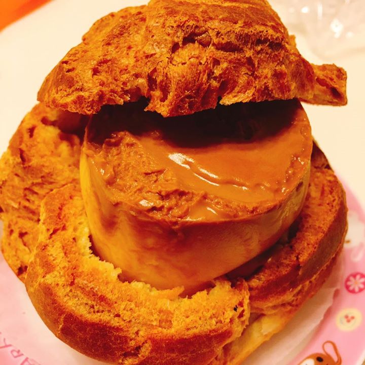 ちゃたまや&nbsp;シュークリーム&nbsp;限定プリンシュー