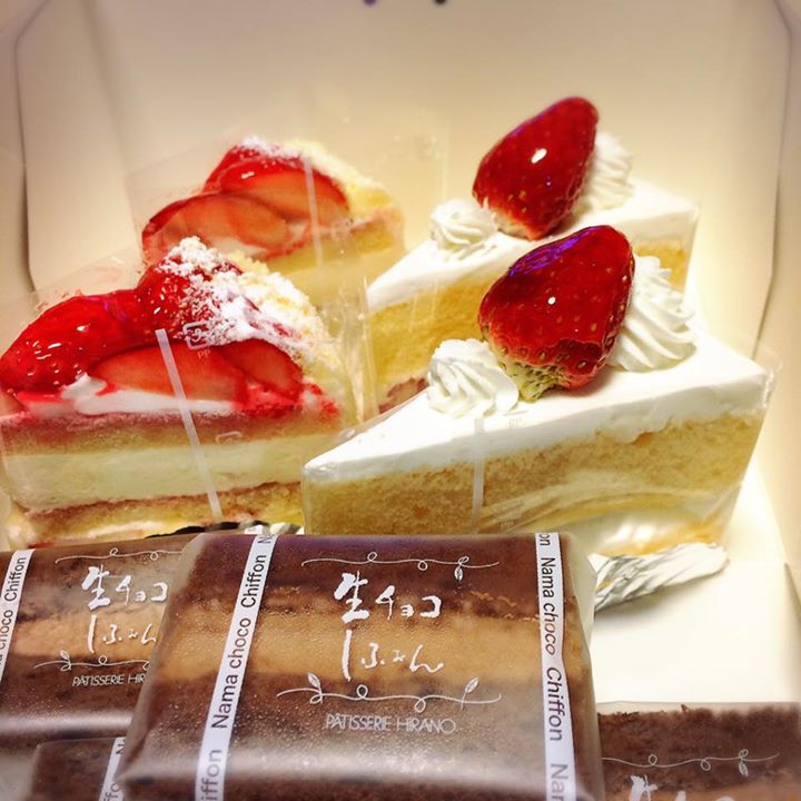 パティスリーヒラノ(cafe HIRANO) ケーキ・タルト イチゴのケーキ、生チョコしふぉん