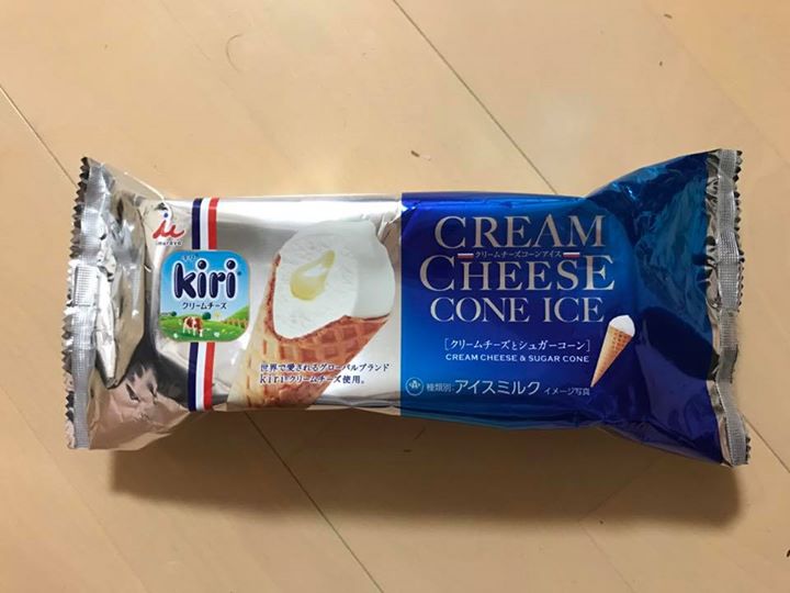 スーパー・コンビニ・その他&nbsp;アイス・ジェラート&nbsp;kiriクリームチーズコーンアイス