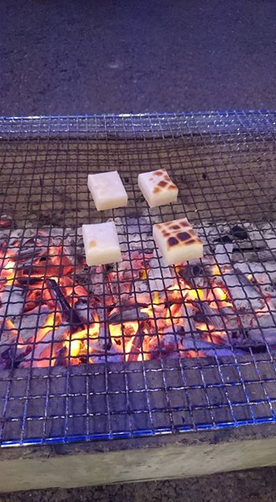 スーパー・コンビニ・その他 おしるこ 国営アルプスあづみの公園大町・松川地区で、おしるこ体験