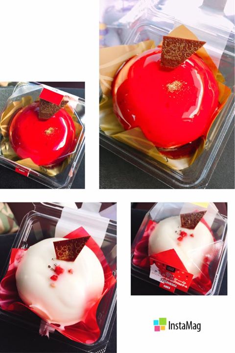 ローソン（LAWSON）&nbsp;ケーキ・タルト&nbsp;赤いクリスマスケーキ、白いクリスマスケーキ