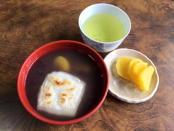 茶房 ゑびや(エビヤ) ぜんざい 栗入りぜんざい