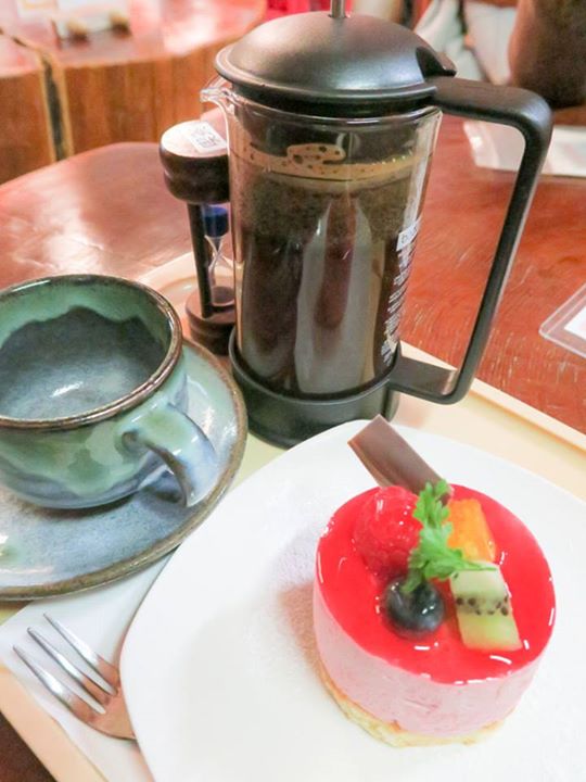 地蔵温泉 十福の湯（ジップクノユ）&nbsp;ケーキ・タルト&nbsp;木いちごのムース