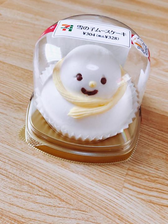 セブンイレブン&nbsp;ケーキ・タルト&nbsp;雪の子ムースケーキ