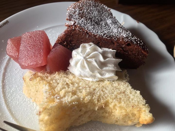 ガーデンカフェ花音(カノン) ケーキ・タルト チョコのケーキセット