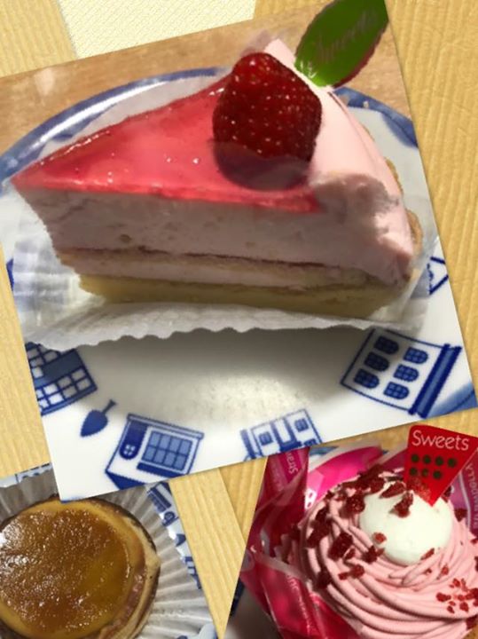 不二家（フジヤ）&nbsp;ケーキ・タルト&nbsp;いちごケーキ、いちごのモンブラン他