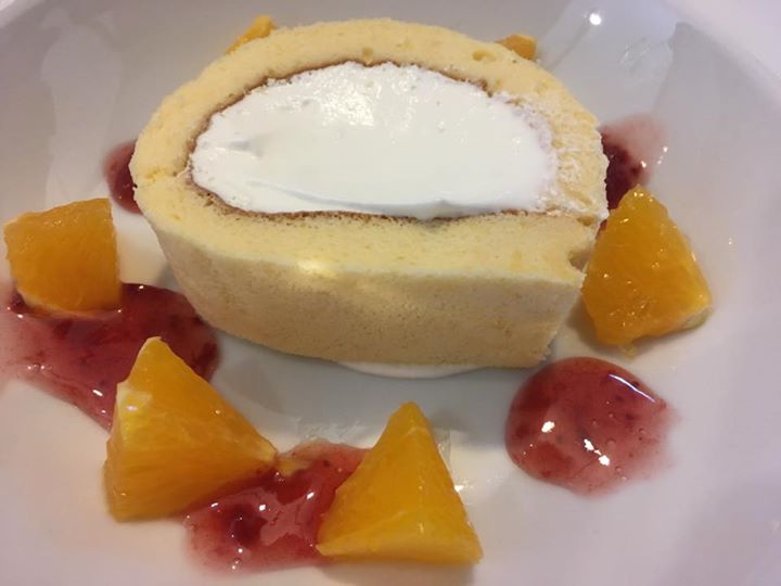 そえるcafe&nbsp;パフェ・サンデー,ケーキ・タルト&nbsp;和パフェ、酒粕のロールケーキ