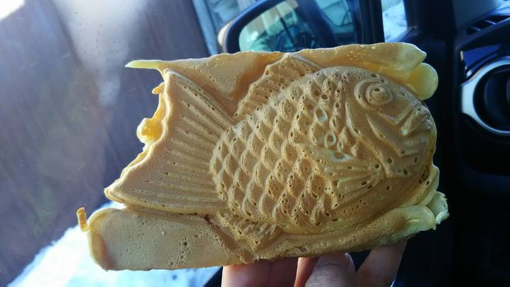 たいやき さとう&nbsp;たい焼き&nbsp;あんことカスタードクリームのたい焼き