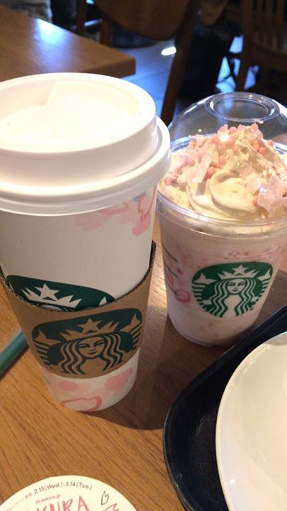 スターバックス コーヒー ジャパン(Starbucks Coffee Japan) ドリンク,パイ,ケーキ・タルト さくらフラペチーノ、ラテ、オレンジパイ、さくらシフォンケーキ