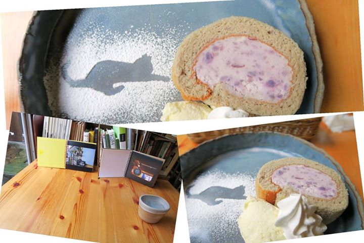 Cafe風和(フウワ) ケーキ・タルト 紫芋のロールケーキ