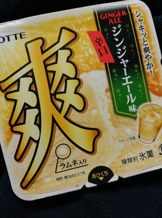 スーパー・コンビニ・その他 アイス・ジェラート 爽 辛口 ジンジャエール味