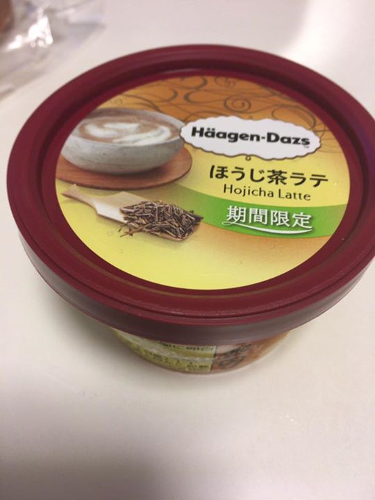 スーパー・コンビニ・その他 アイス・ジェラート ハーゲンダッツのほうじ茶ラテ