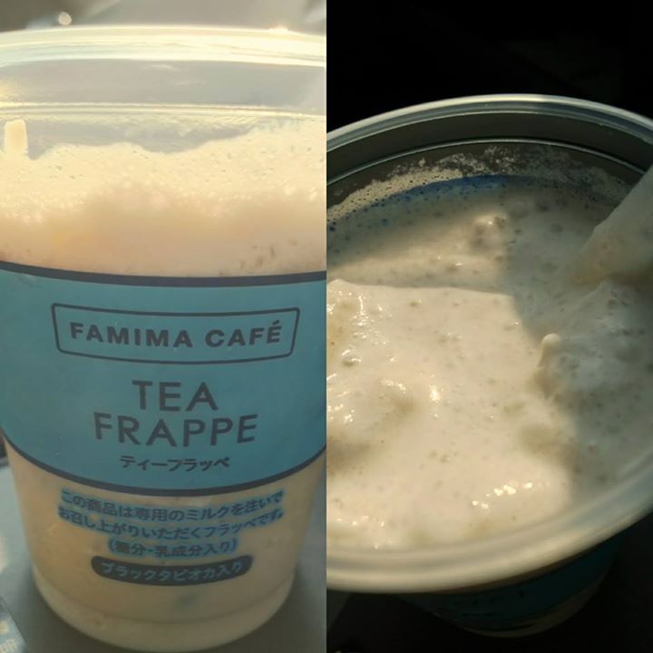 ファミリーマート（FamilyMart）&nbsp;かき氷・フラッペ&nbsp;ティーフラッペ
