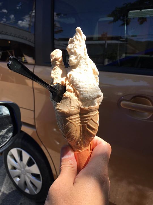 Confiture mimi Gelateria(コンフィチュール ミミ ジェラテリア) アイス・ジェラート ローズティーとコーヒーのジェラート
