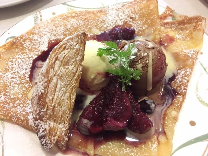 クレープリー アン(CREPERIE AN) クレープ イチジクの赤ワインコンポートのクレープ