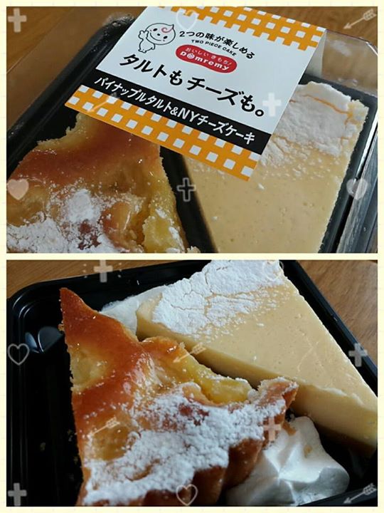 ツルヤ(スーパーマーケット TSURUYA) ケーキ・タルト パイナップルタルト、NYチーズケーキ