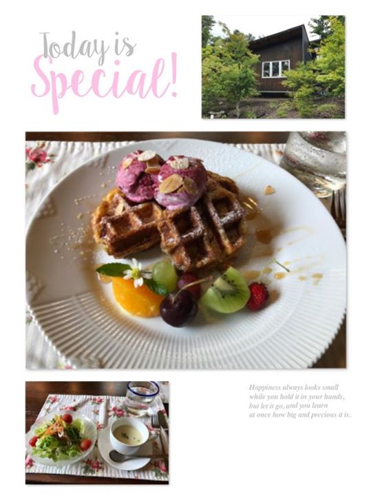 Gallery Cafe ならの木 ワッフル ワッフルフレンチトースト