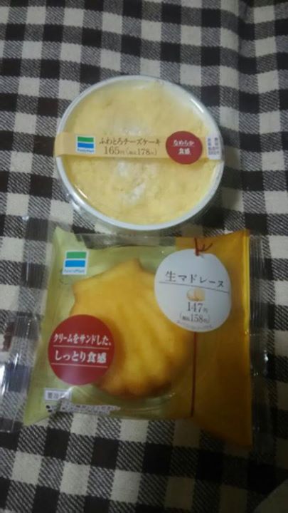 ファミリーマート(FamilyMart) ケーキ・タルト,マドレーヌ ふわとろチーズケーキ、生マドレーヌ