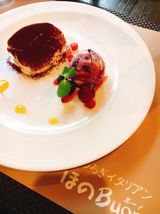 ほのBuono(ボーノ) アイス・ジェラート,ケーキ・タルト アイスとティラミスのランチデザート