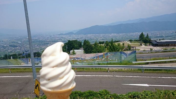 姨捨サービスエリア アイス・ジェラート ソフトクリーム