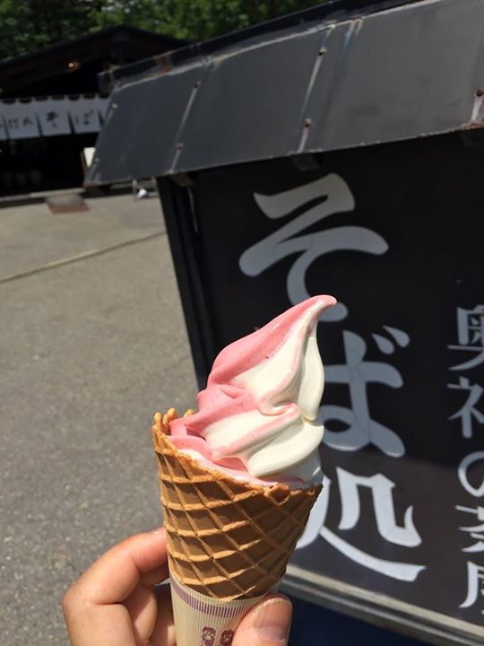 奥社の茶屋(オクシャノチャヤ) アイス・ジェラート ソフトクリームのミックス