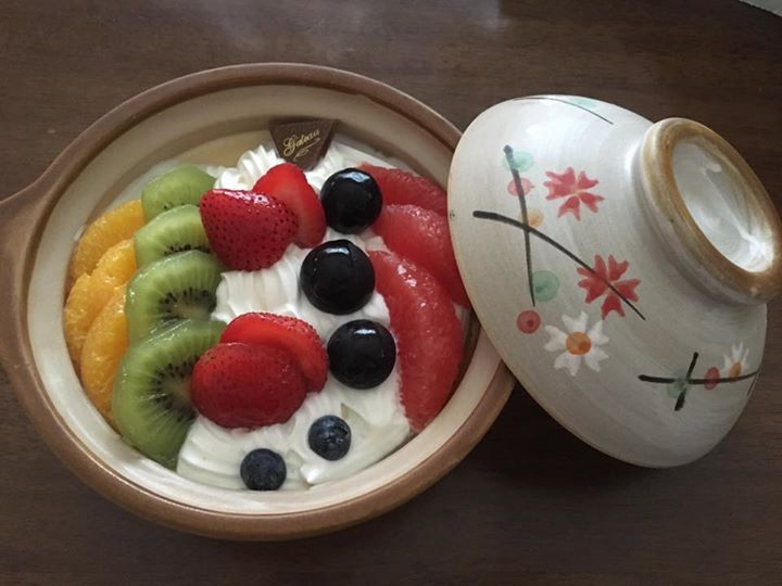 マツキ&nbsp;プリン&nbsp;土鍋プリン フルーツ
